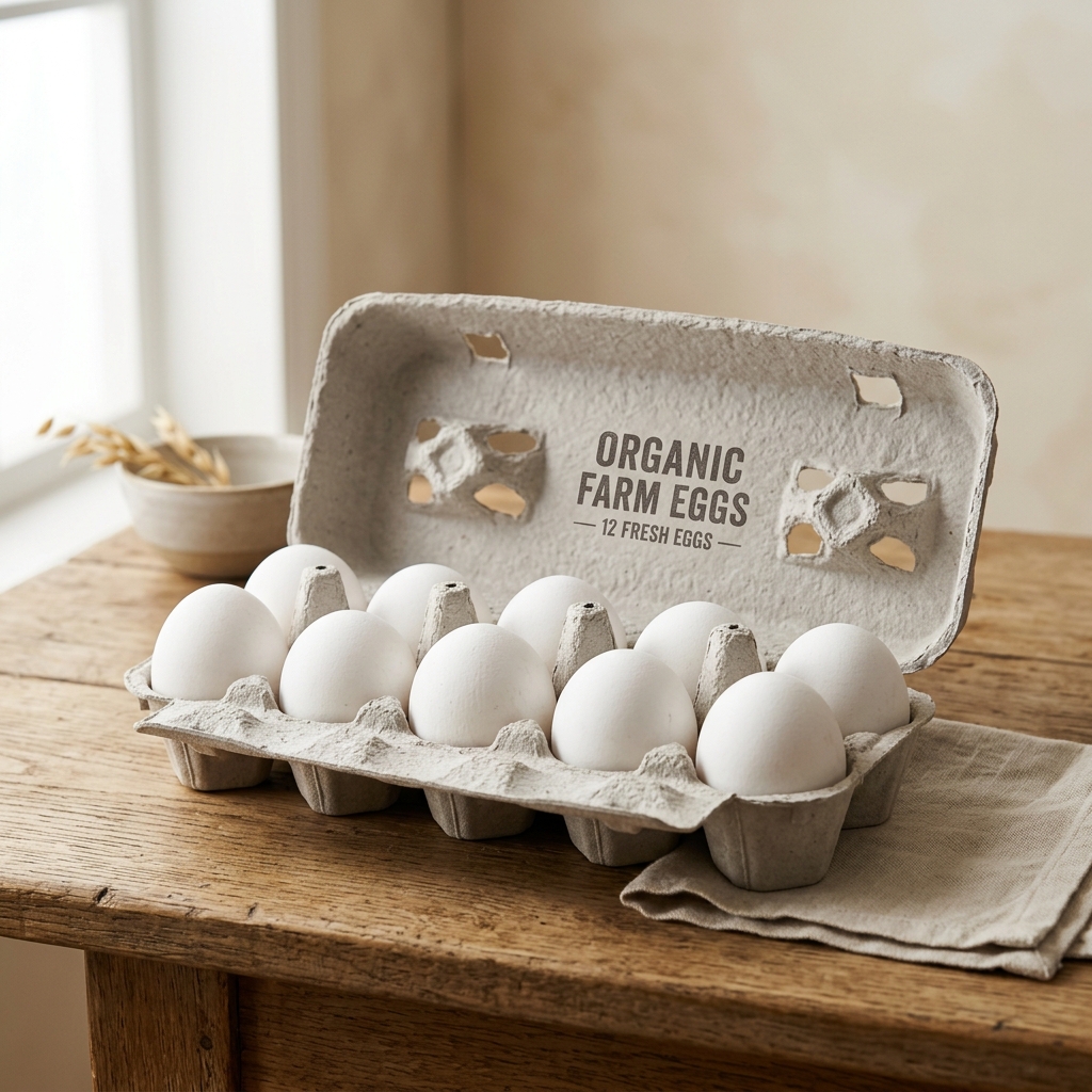 Farm White Organic Eggs Pack
